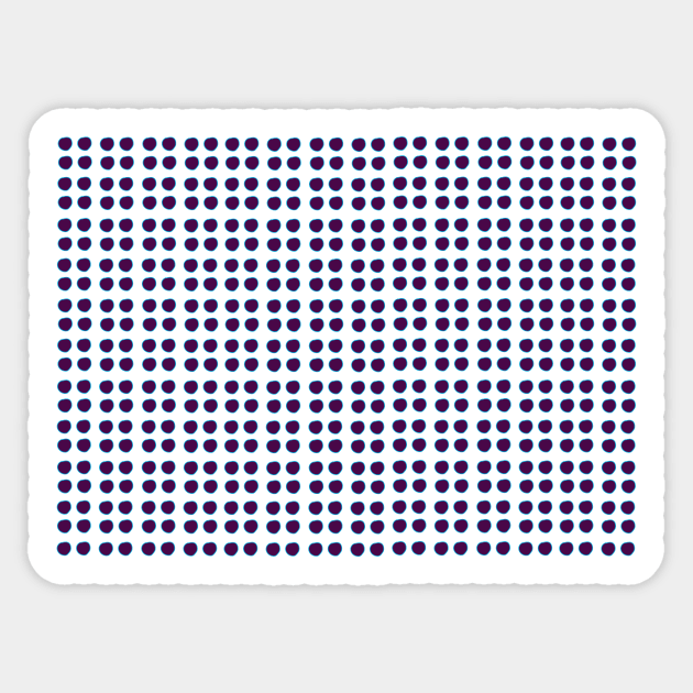 Purple dots Sticker by ampp